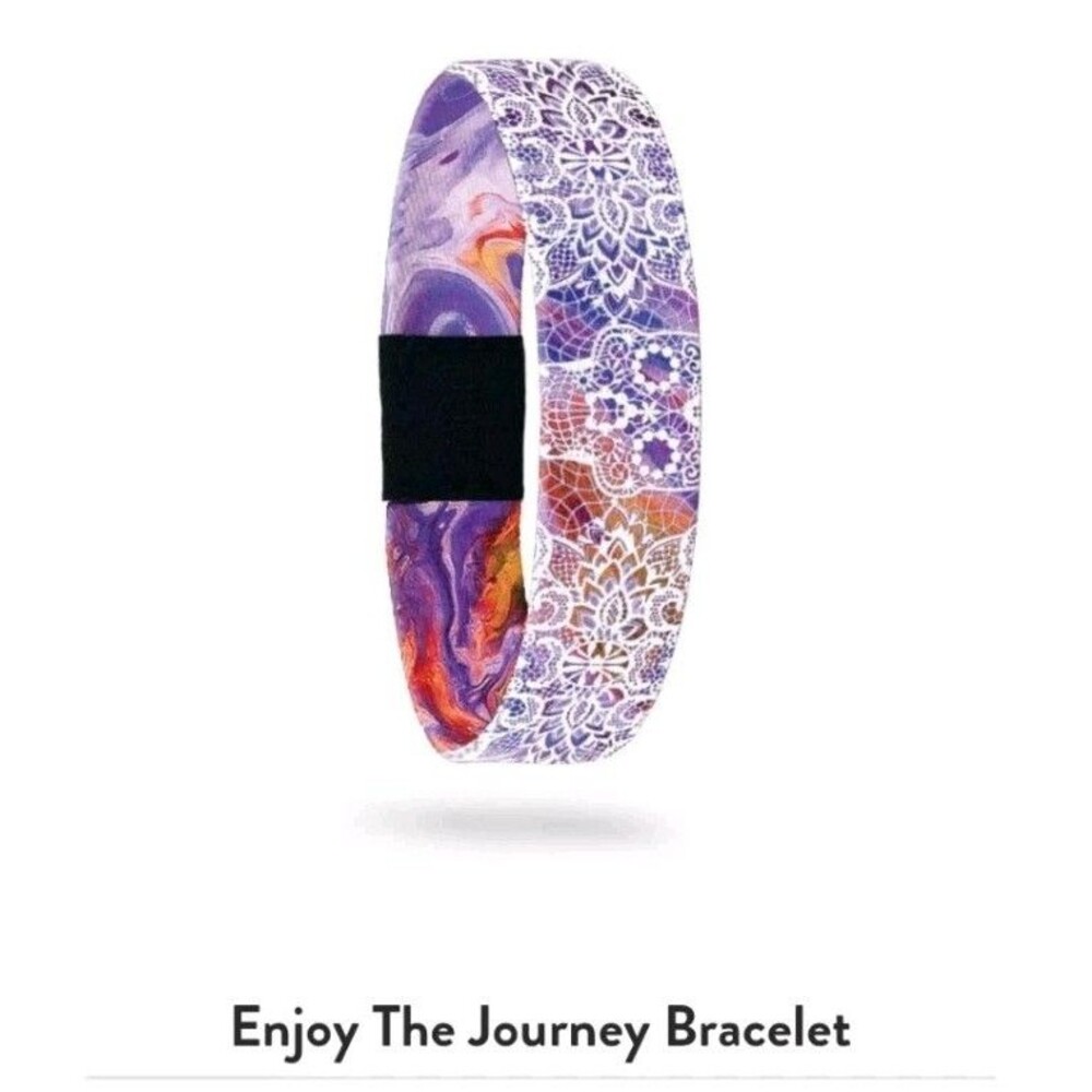 ZOX "Enjoy The Journey" Single Strap with Card, Size Small NEW